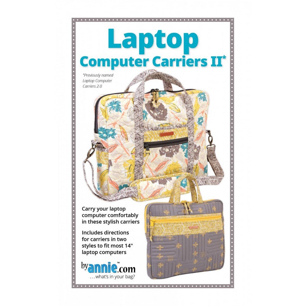 ByAnnie Laptop Computer Carriers II Sewing Pattern