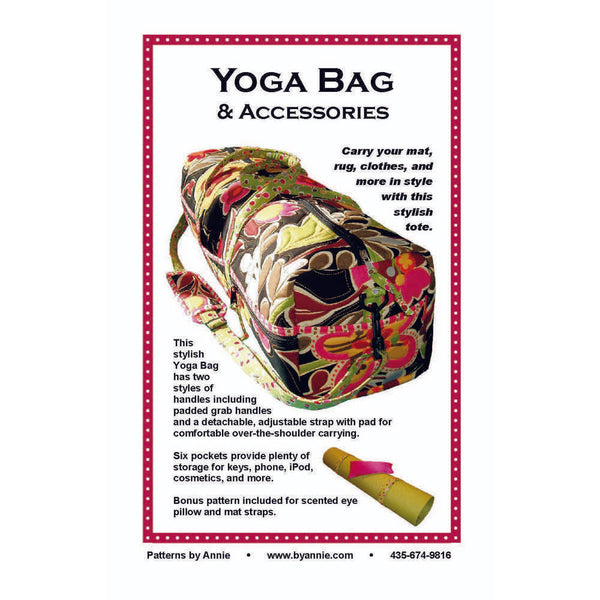 ByAnnie: Yoga Bag Sewing Pattern