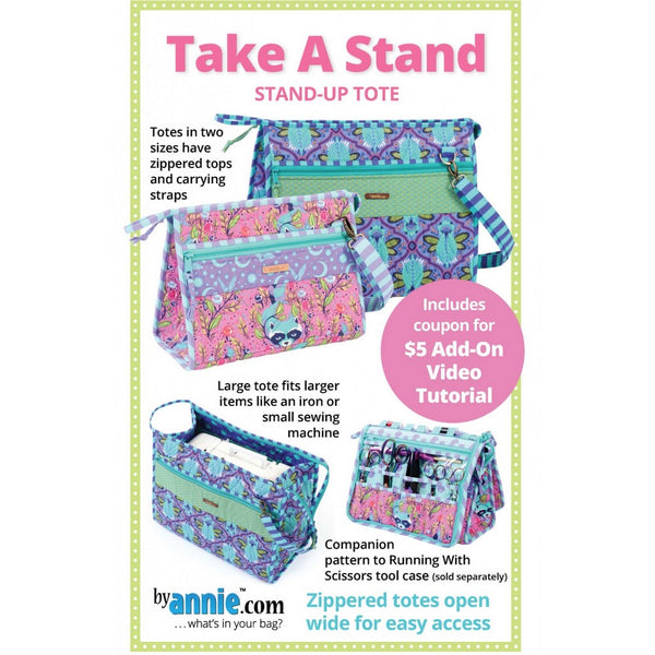 ByAnnie: Take A Stand Stand-up Tote Bag Pattern