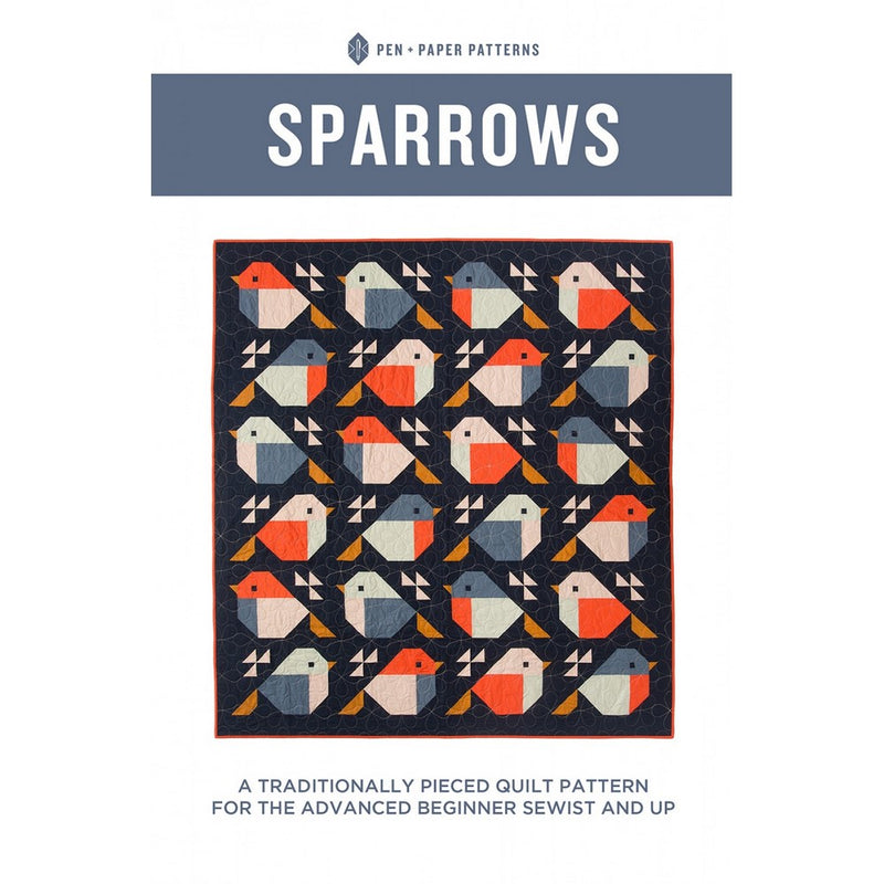 Pen and Paper: Sparrows Quilt Pattern
