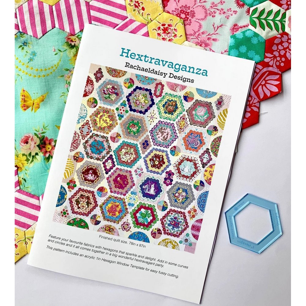 Rachaeldaisy Designs: Hextravaganza Quilt Pattern