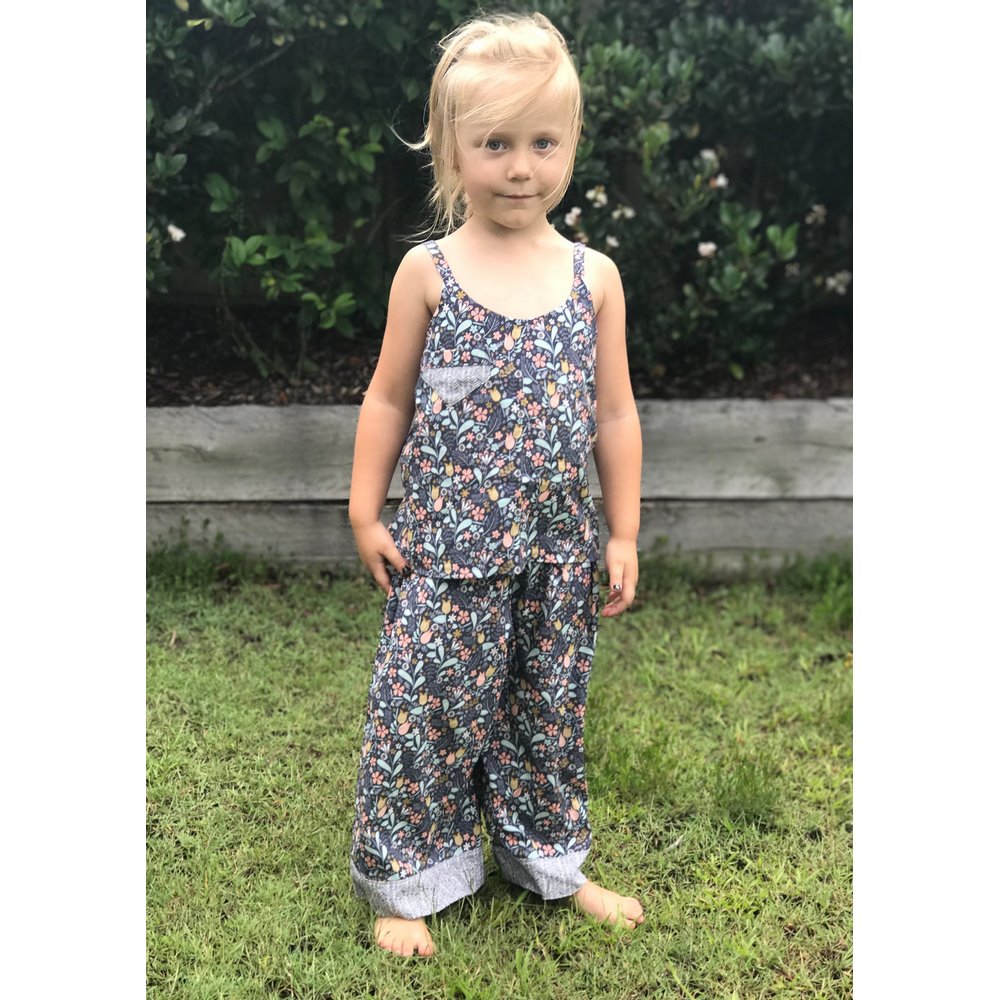 Sew to Grow Pattern: Mini Night Pyjama Set Ages 1 - 12 yrs