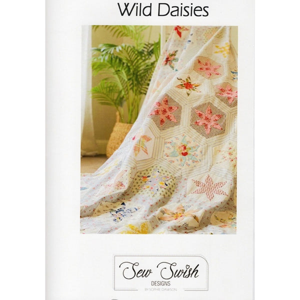 Sew Swish Designs - Wild Daisies Pattern and Template