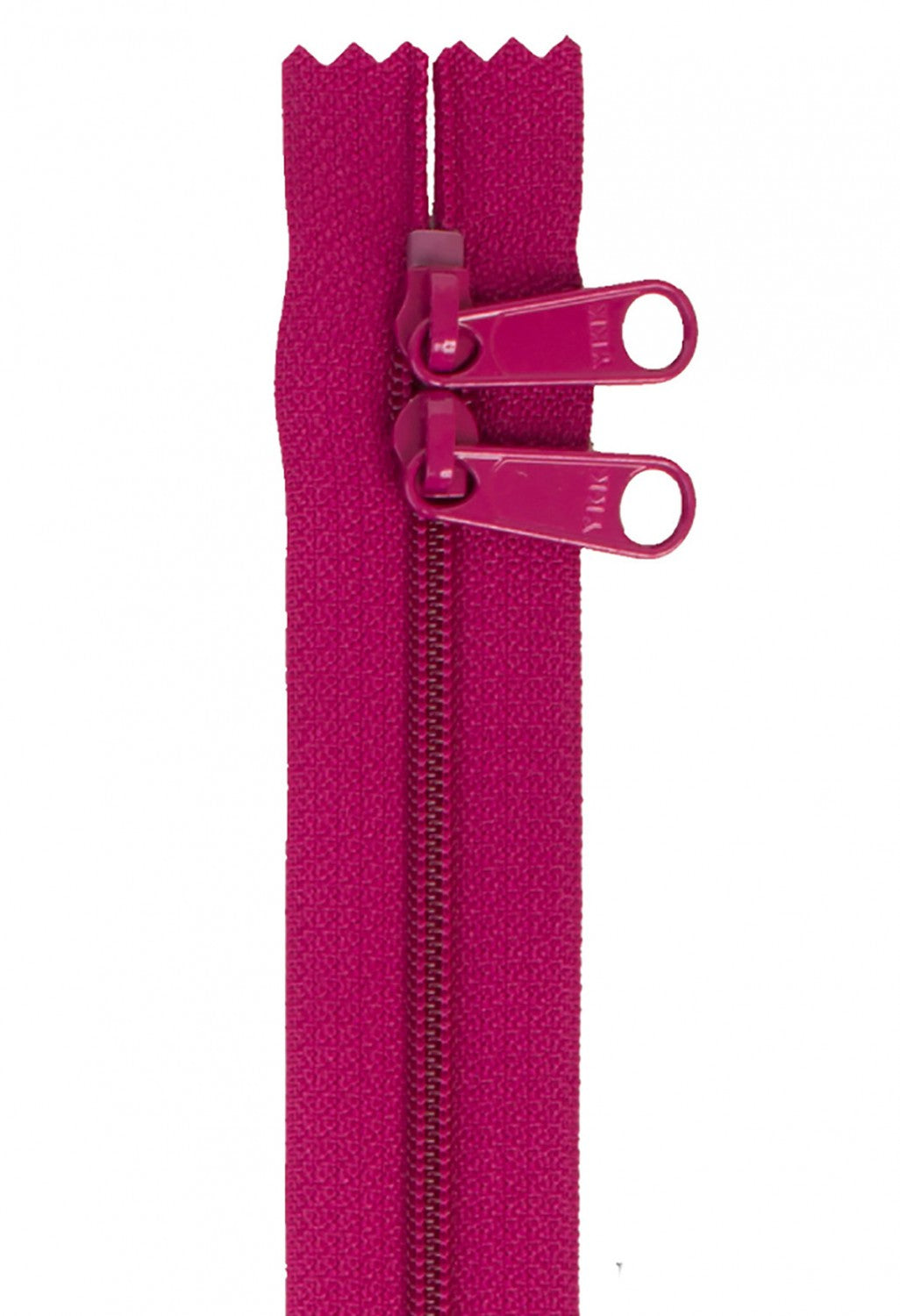 ByAnnie: Handbag Zipper 30in Double Sided Wild Plum