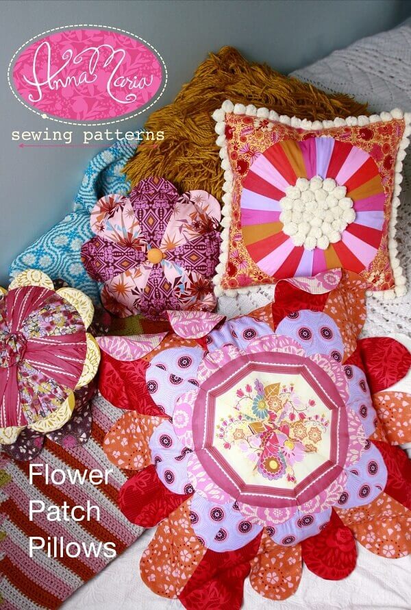 Anna Maria Horner Pattern: Flower Patch Pillows