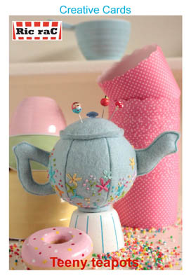 Ric Rac Pattern: Teeny Teapots