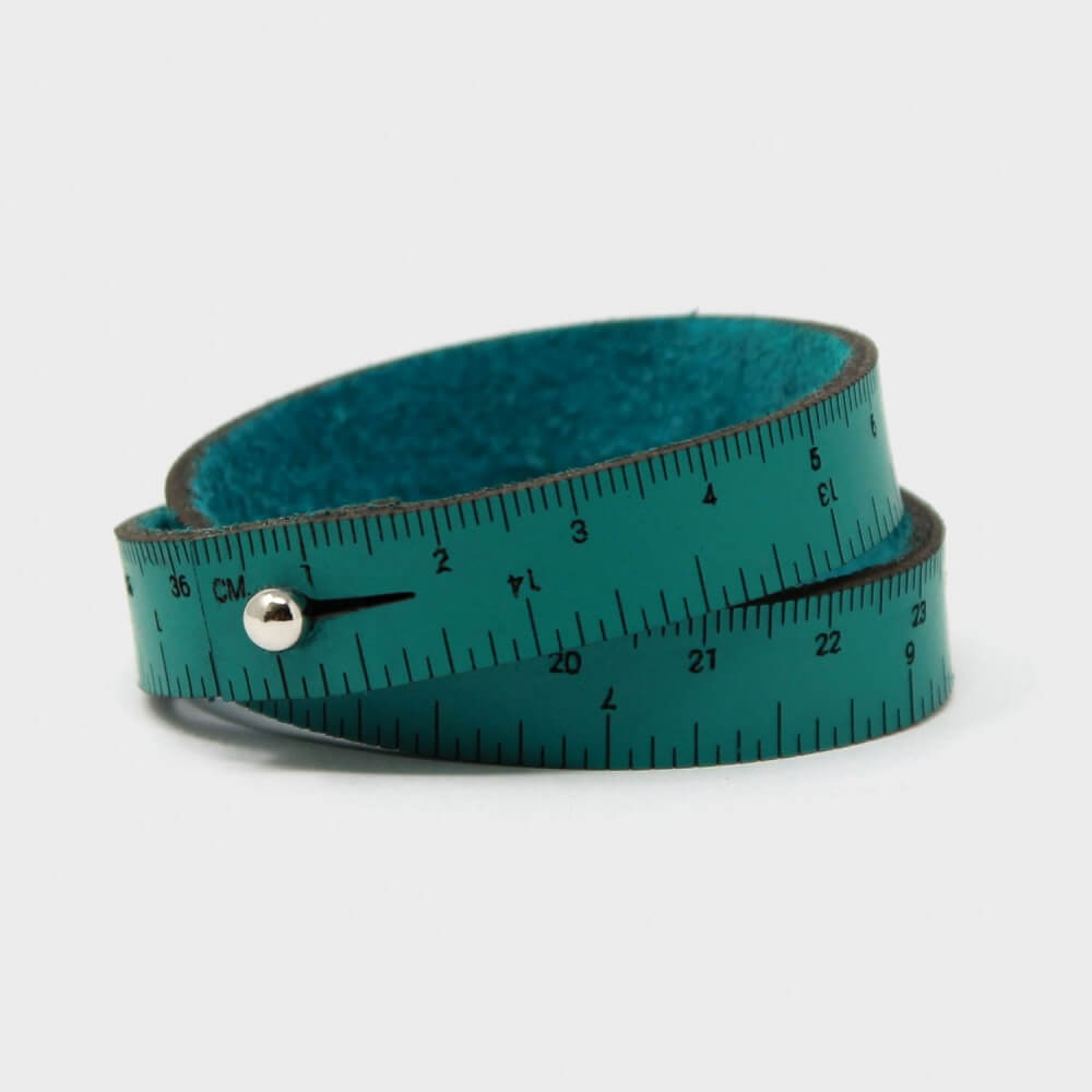 Wrist Ruler - Teal Blue