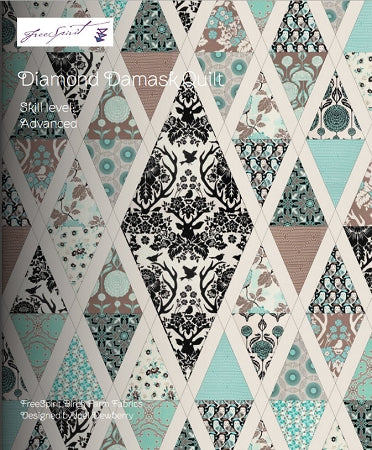 Joel Dewberry: Diamond Damask Free PDF Pattern