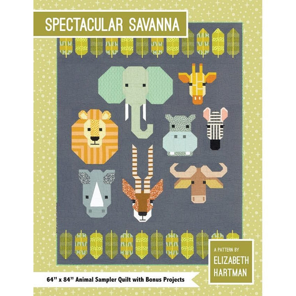 Elizabeth Hartman Pattern: Spectacular Savanna