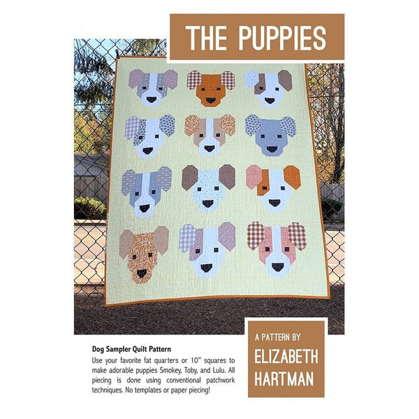Elizabeth Hartman Pattern: Puppies