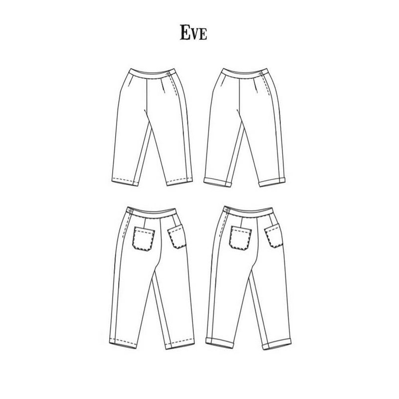 Merchant and Mills: The Eve Trousers Pattern UK 6-18