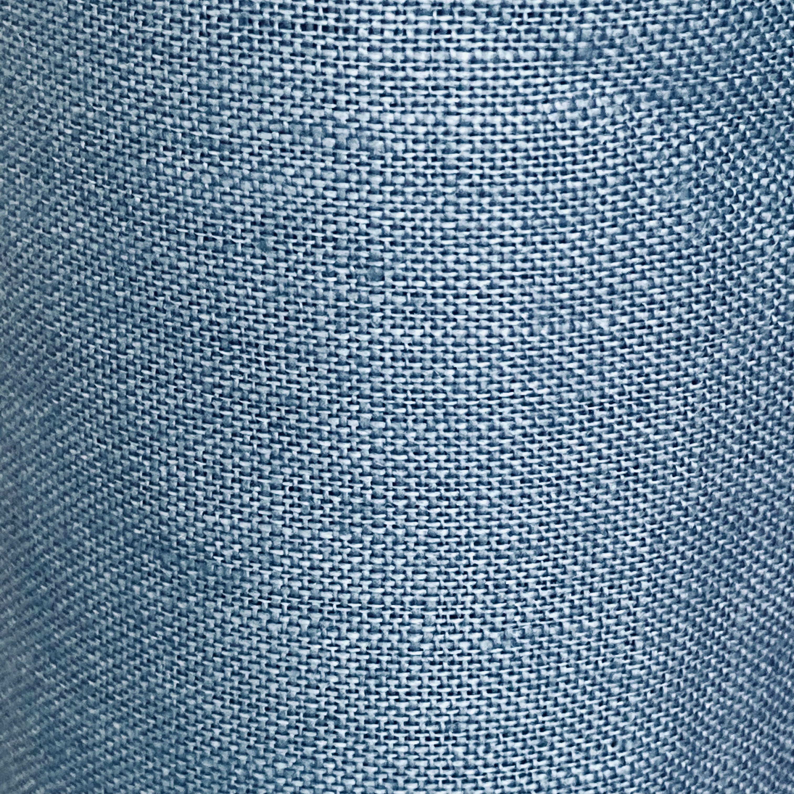 100% Linen Fabric Col 76 Blue 190gm2 135cm wide