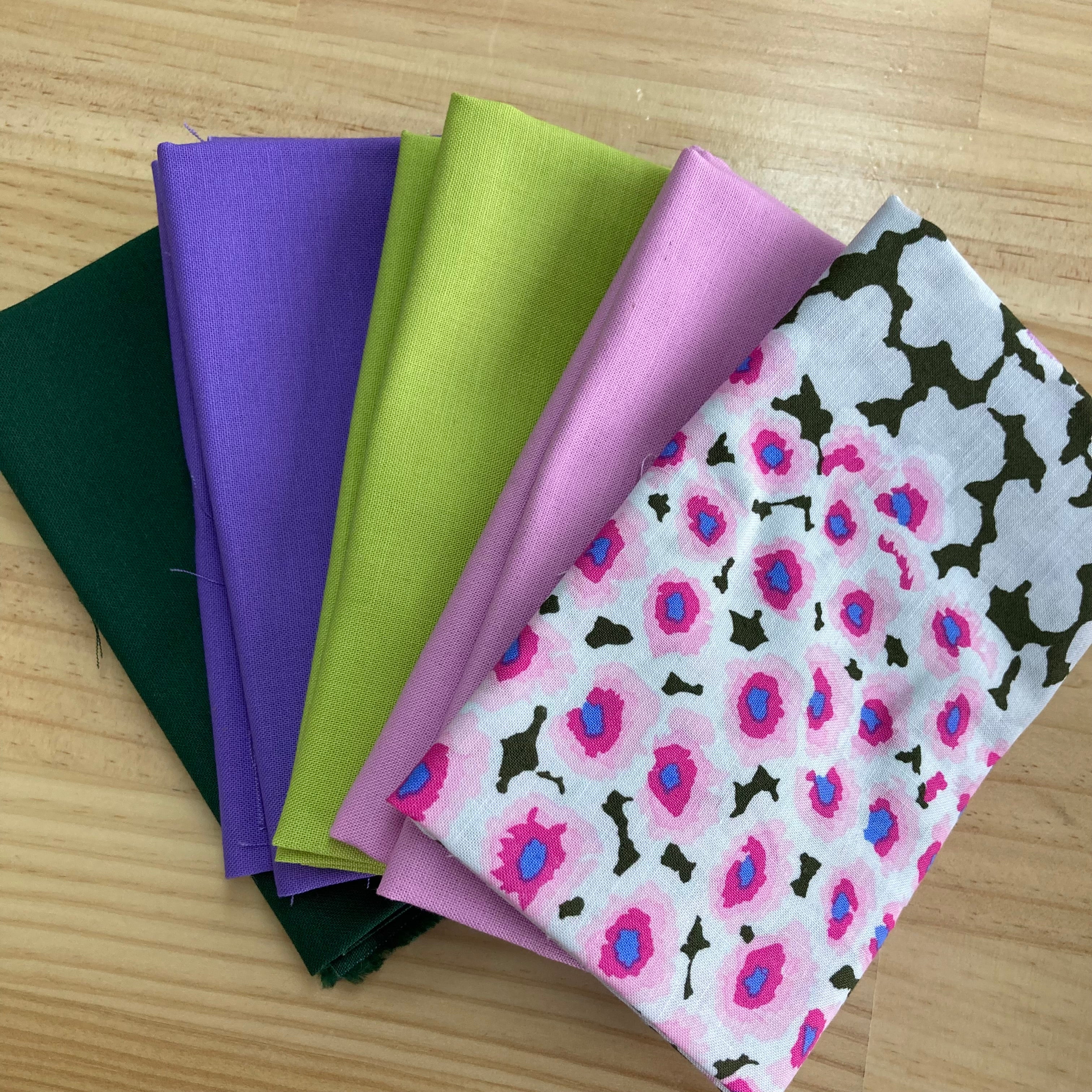 Fat Quarter Bundle: Philippas Fabric Friday Hydrangeas