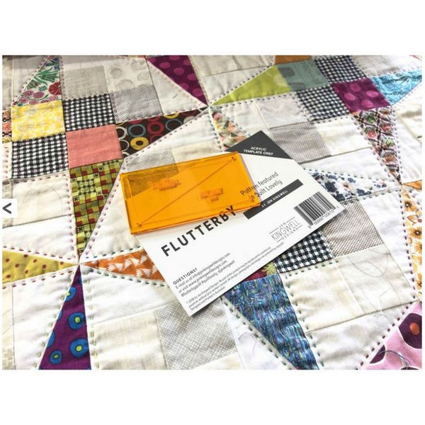 Quilt Pattern & 3 Acrylic Template Set a Wild Ride Jen Kingwell for sale  online