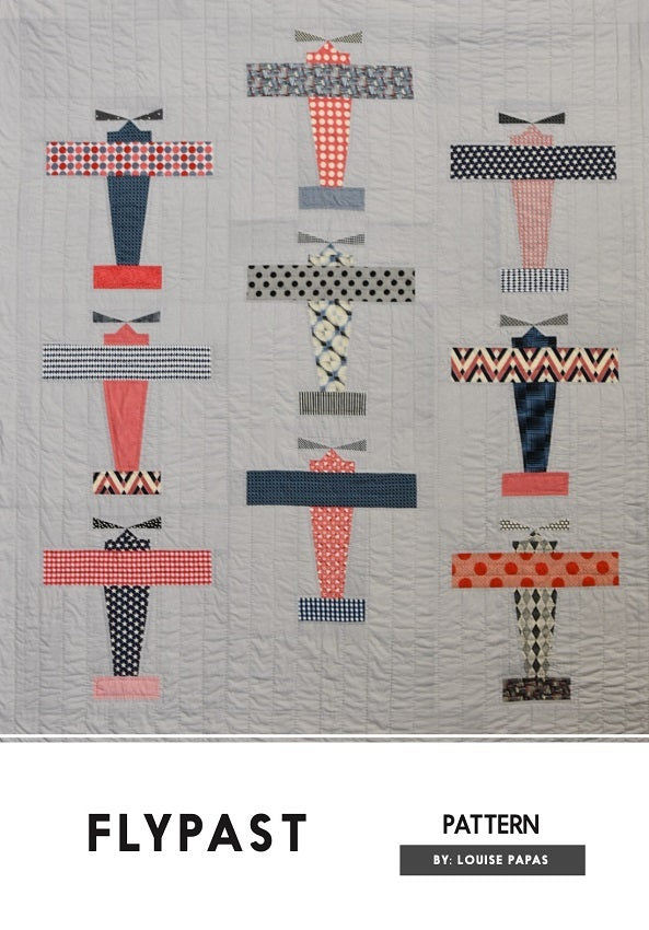 Louise Papas: Flypast Quilt Pattern