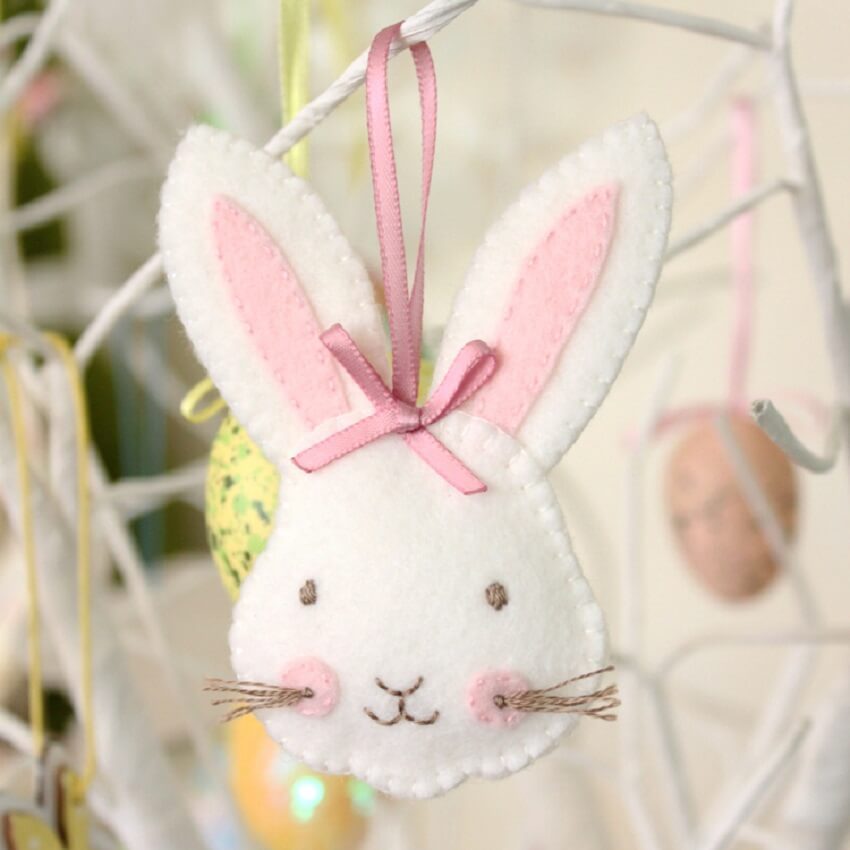 Molly and Mama: Rosie Rabbit Felt Pattern