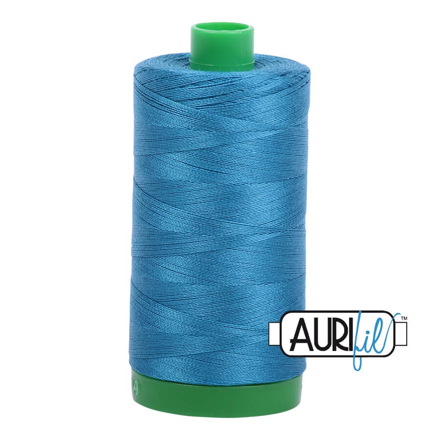 Aurifil Cotton Mako 1125 Medium Teal