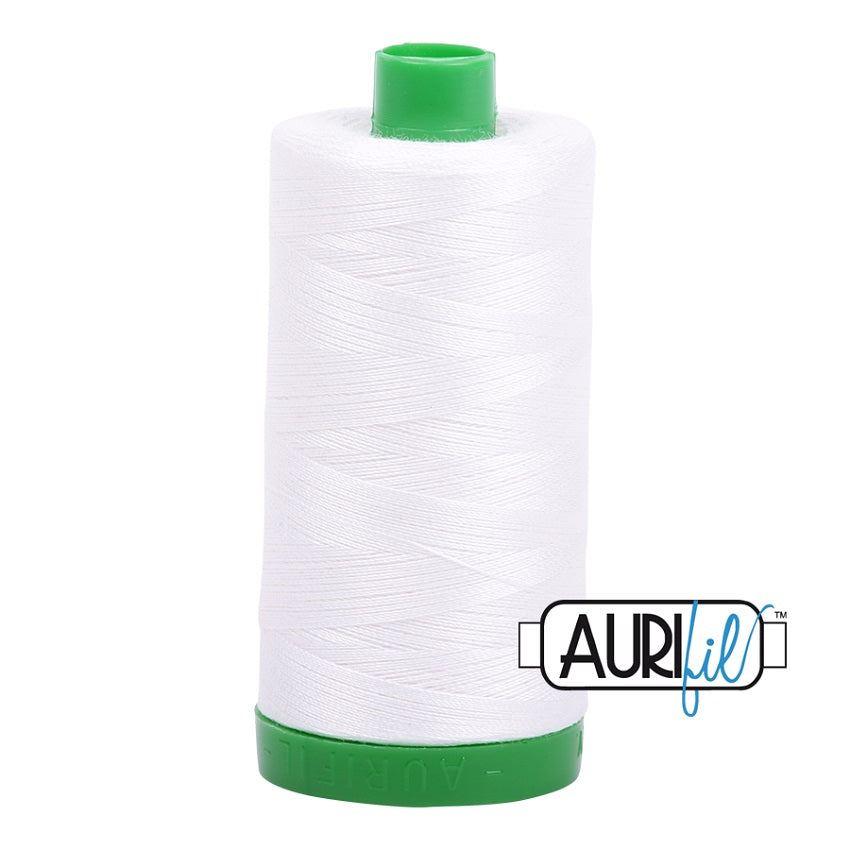 Aurifil Cotton Mako 2021 Natural White