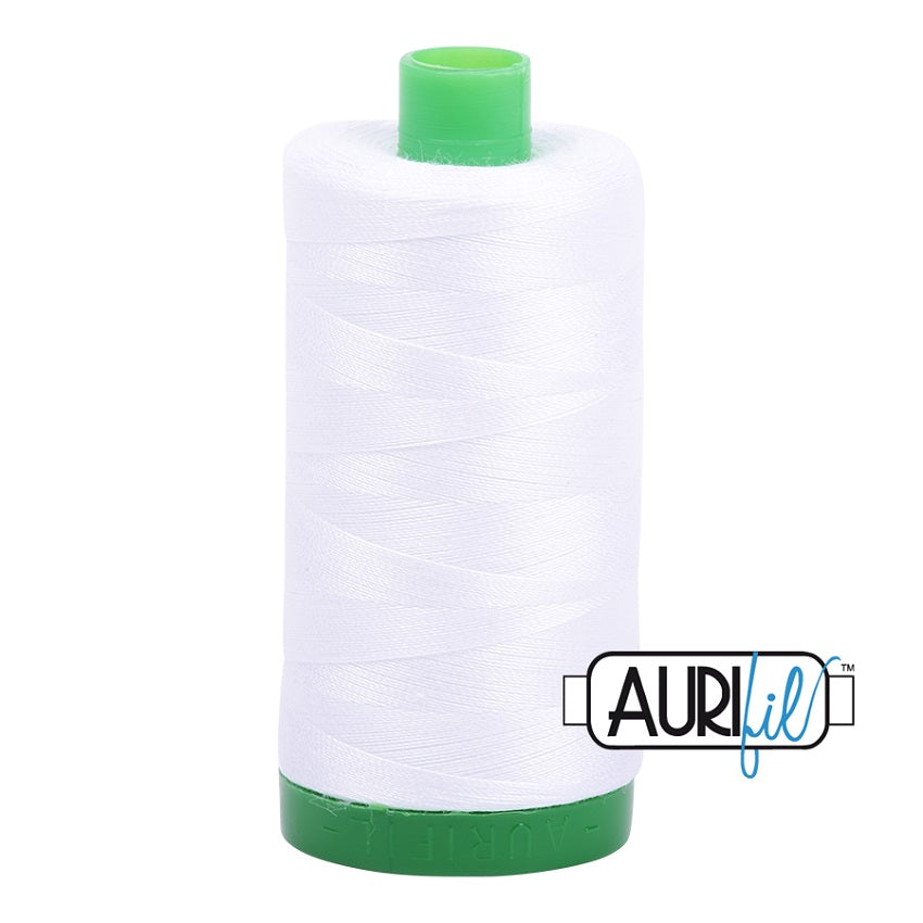 Aurifil Cotton Mako 2024 True White