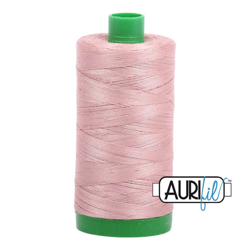 Aurifil Cotton Mako 2375 Antique Blush Thread