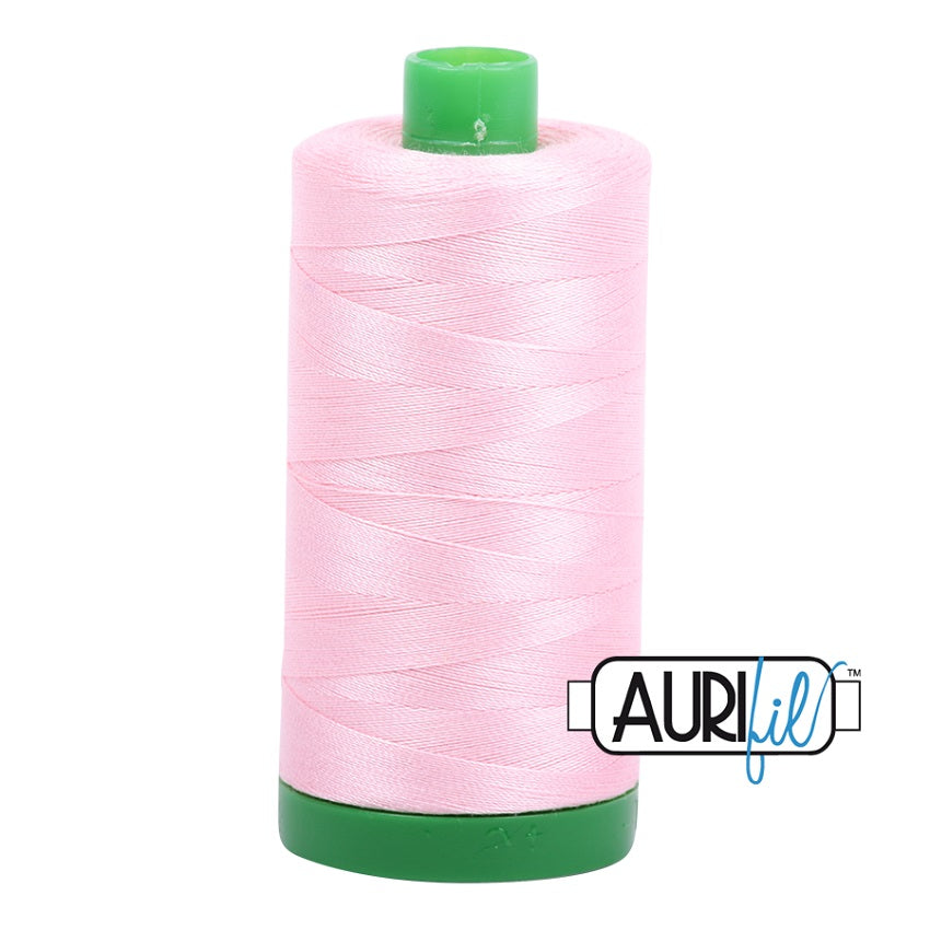 Aurifil Cotton Mako 2423 Baby Pink