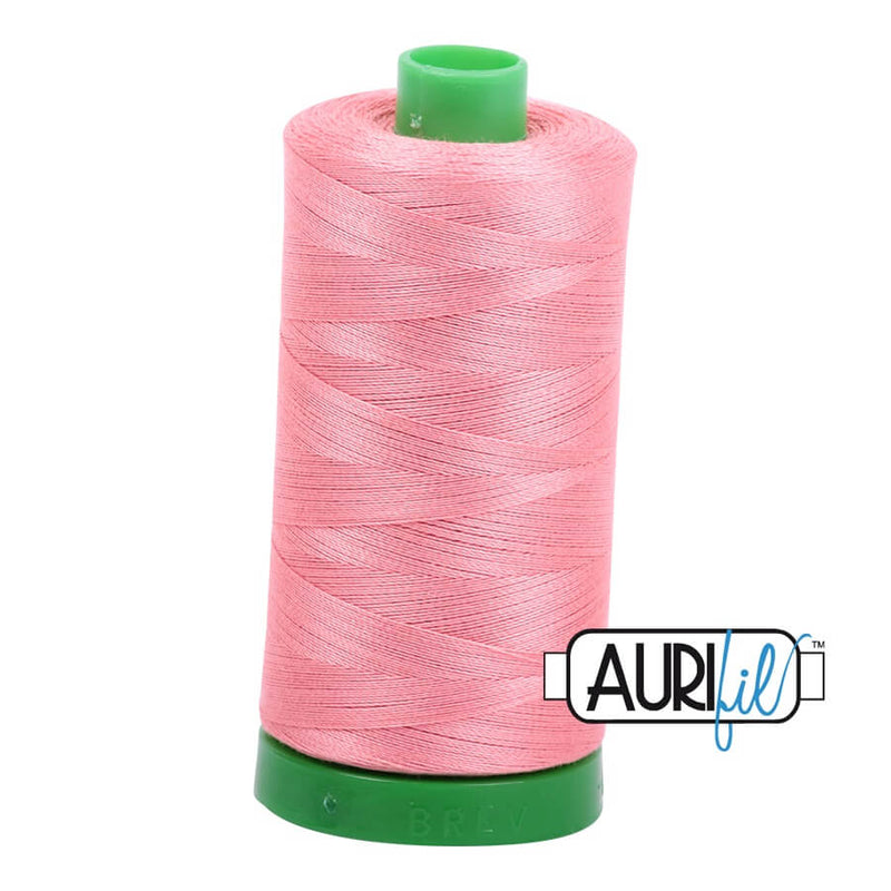 Aurifil Cotton Mako 2435 Peachy Pink