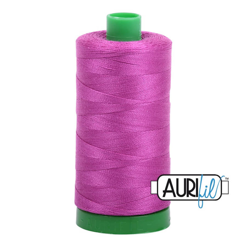 Aurifil Cotton Mako 2535 Magenta Thread