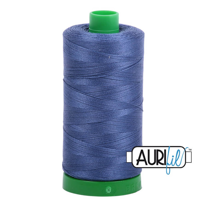 Aurifil Cotton Mako 2775 Steel Blue Thread