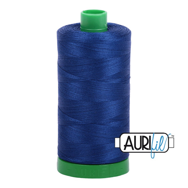 Aurifil Cotton Mako 2780 Dark Delft Blue