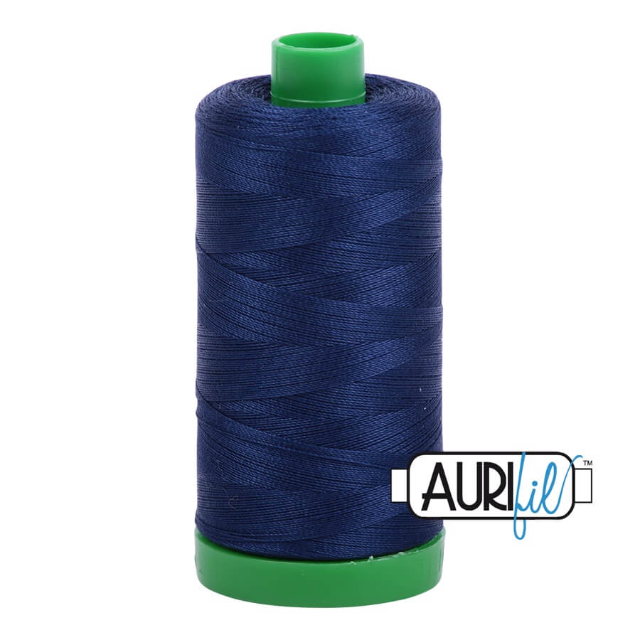 Aurifil Cotton Mako 2784 Dark Navy