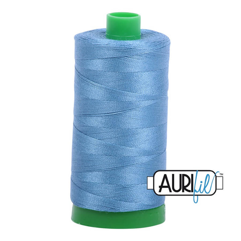 Aurifil Cotton Mako 4140 Wedgewood Thread