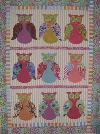 Kookaburra Cottage - 9 Wise Owls Quilt Pattern