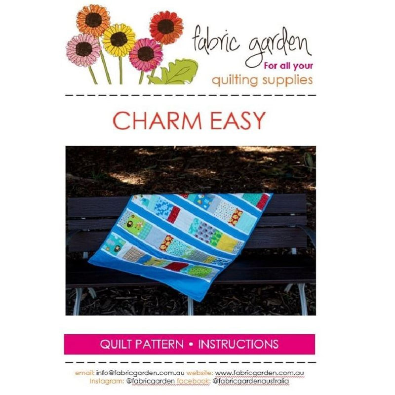 PDF Quilt Pattern: Charm Easy by Rebecca Brown