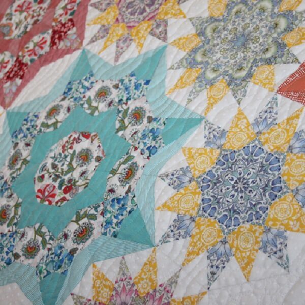 Quilting on the Go - Celestial Star Quilt