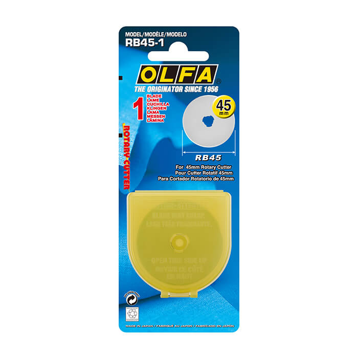 Olfa Rotary Cutter Blade 45mm - Single Blade