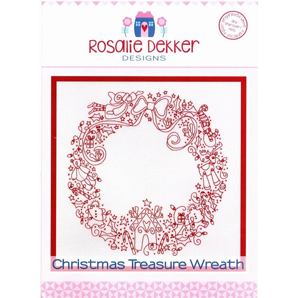 Rosalie Dekker Designs: Christmas Treasure Wreath Embroidery Kit