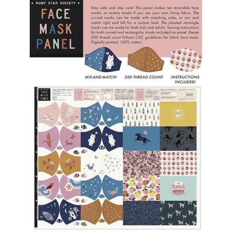 Ruby Star Face Mask Panel RS5036P