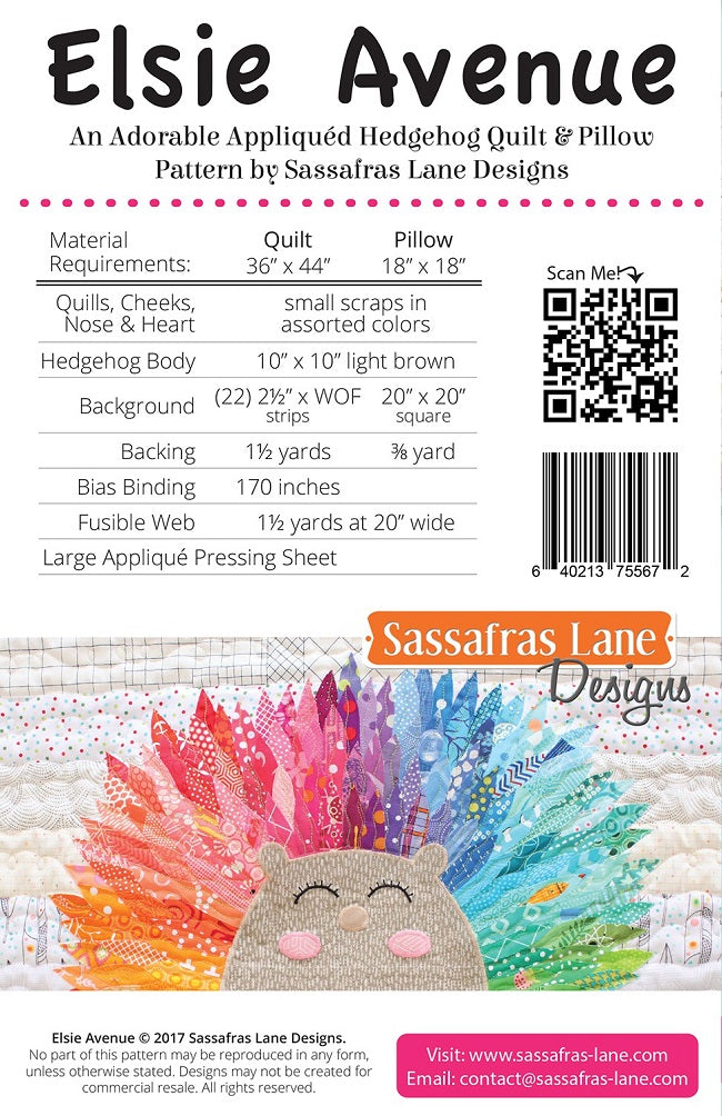 Sassafras Lane Designs - Elsie Avenue