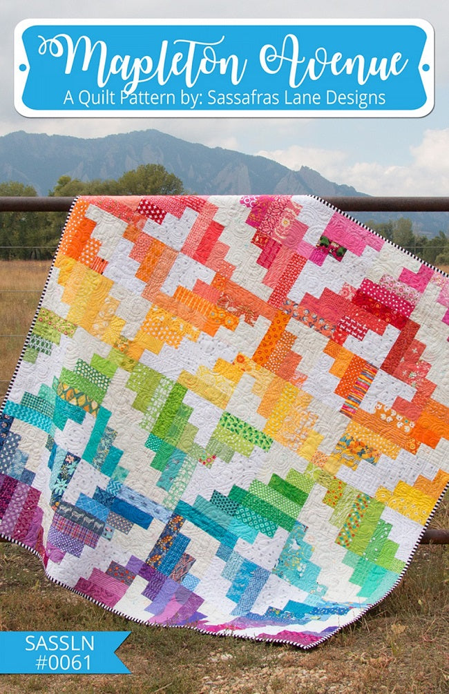 Sassassfras Lane Designs - Mapleton Avenue Quilt Pattern