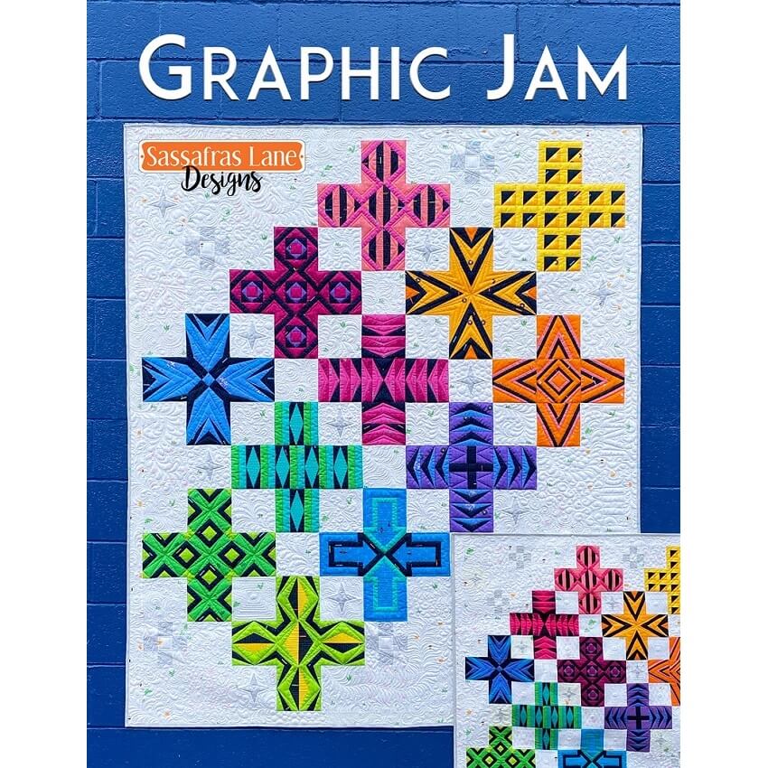 Sassafras Lane Designs - Graphic Jam BOM Quilt Pattern