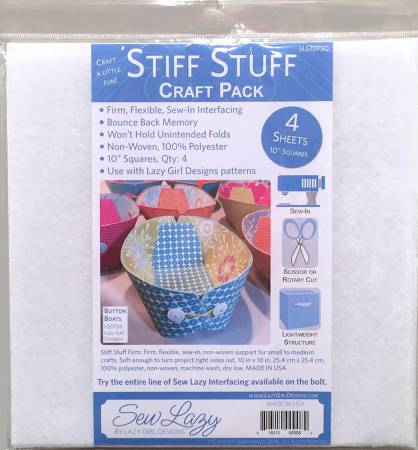 Stiff Stuff 10in Square Craft Pack