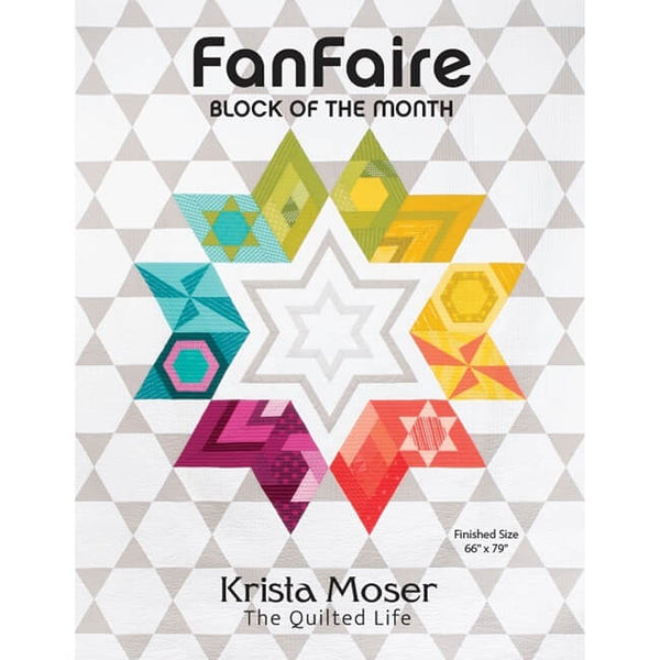Krista Moser Pattern: FanFaire Block Of The Month