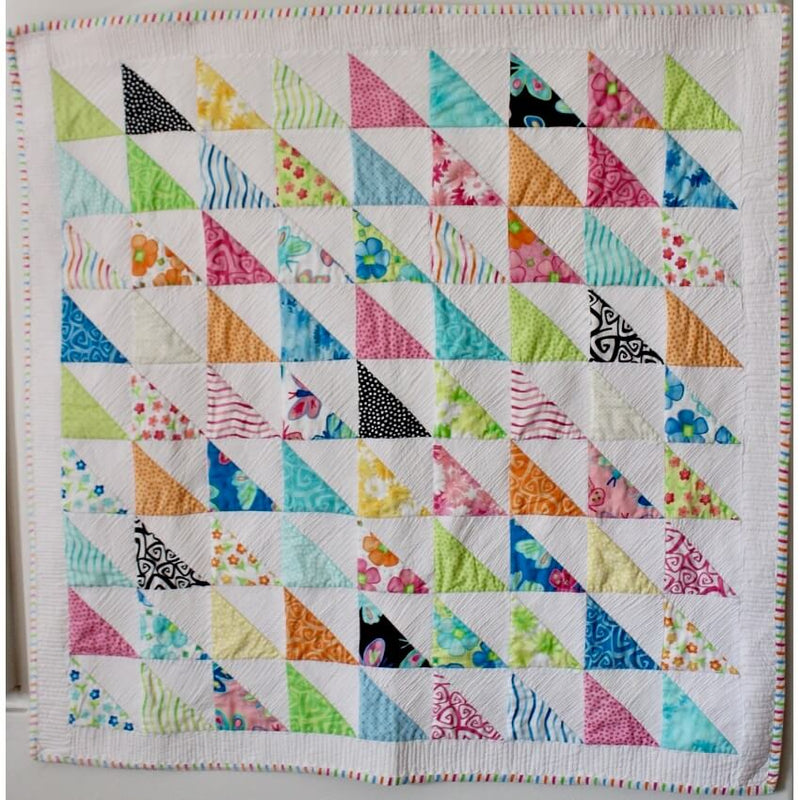 PDF Baby Quilt Pattern: Twirl by Sue Miller