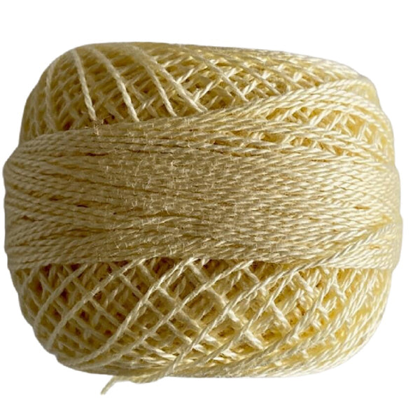 Valdani Pearl Cotton - 8 Easter Yellow