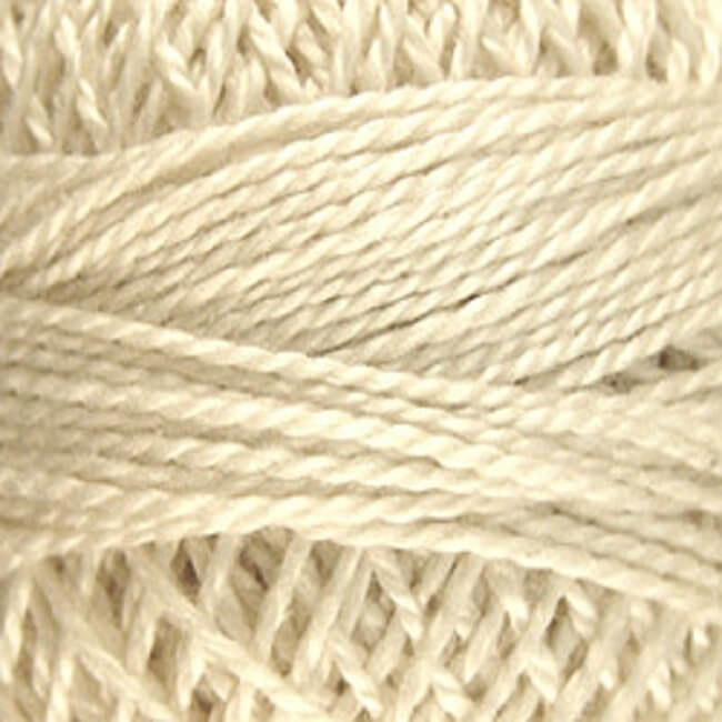 Valdani Pearl Cotton - 4 Ivory