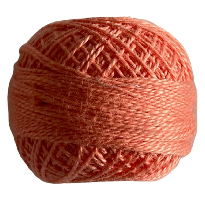 Valdani Pearl Cotton - 71 Peach Rose