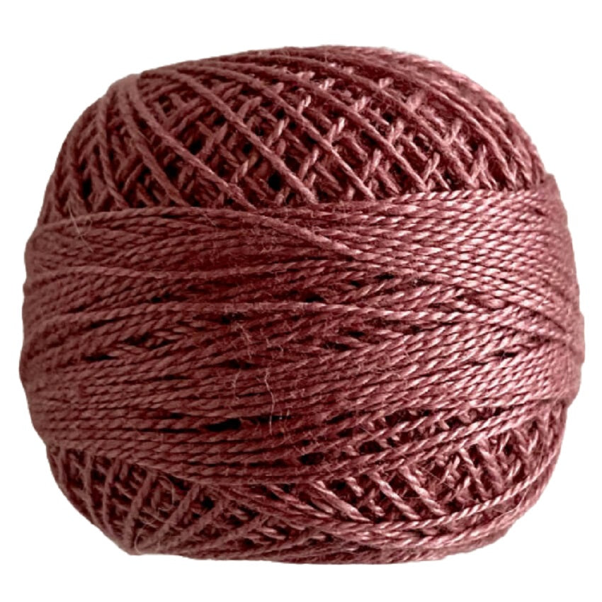 Valdani Pearl Cotton - 882 Distant Mauve Medium