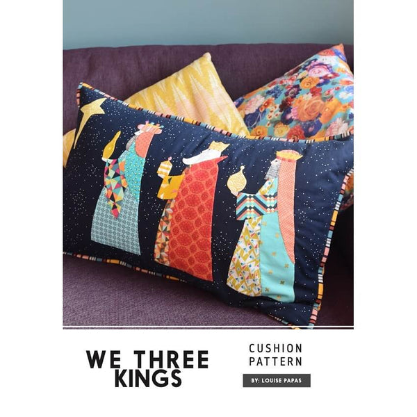 Louise Papas: We Three Kings Cushion Pattern